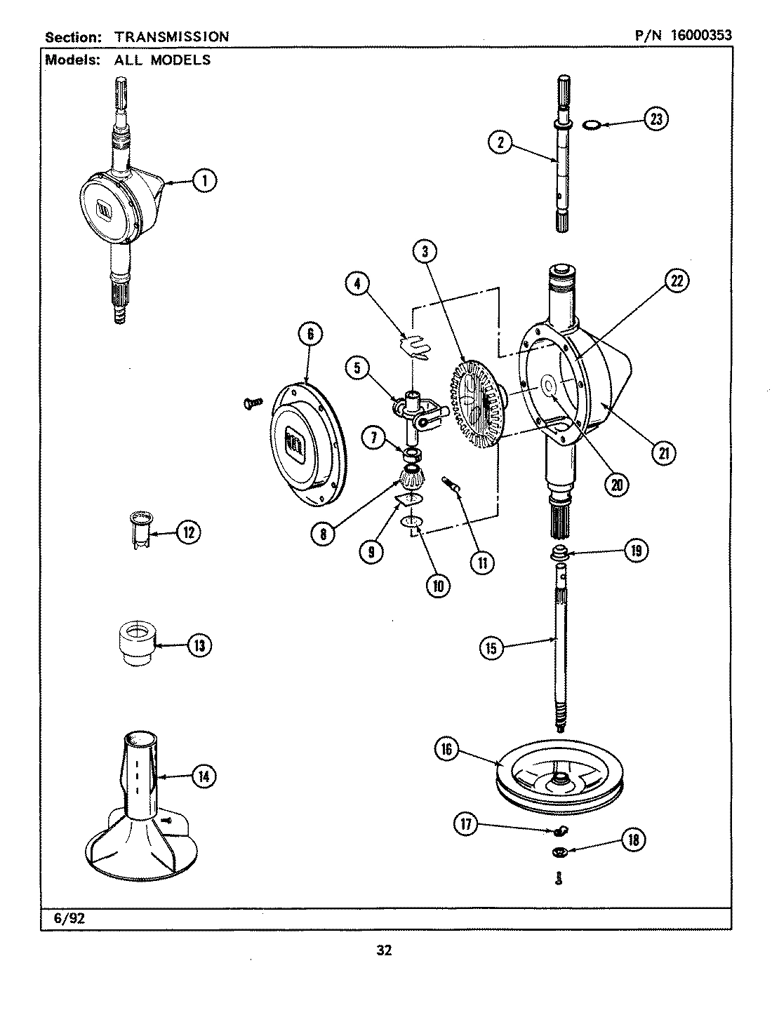 15 - TRANSMISSION (LSE9900ACL,ACW,ADL,ADW)