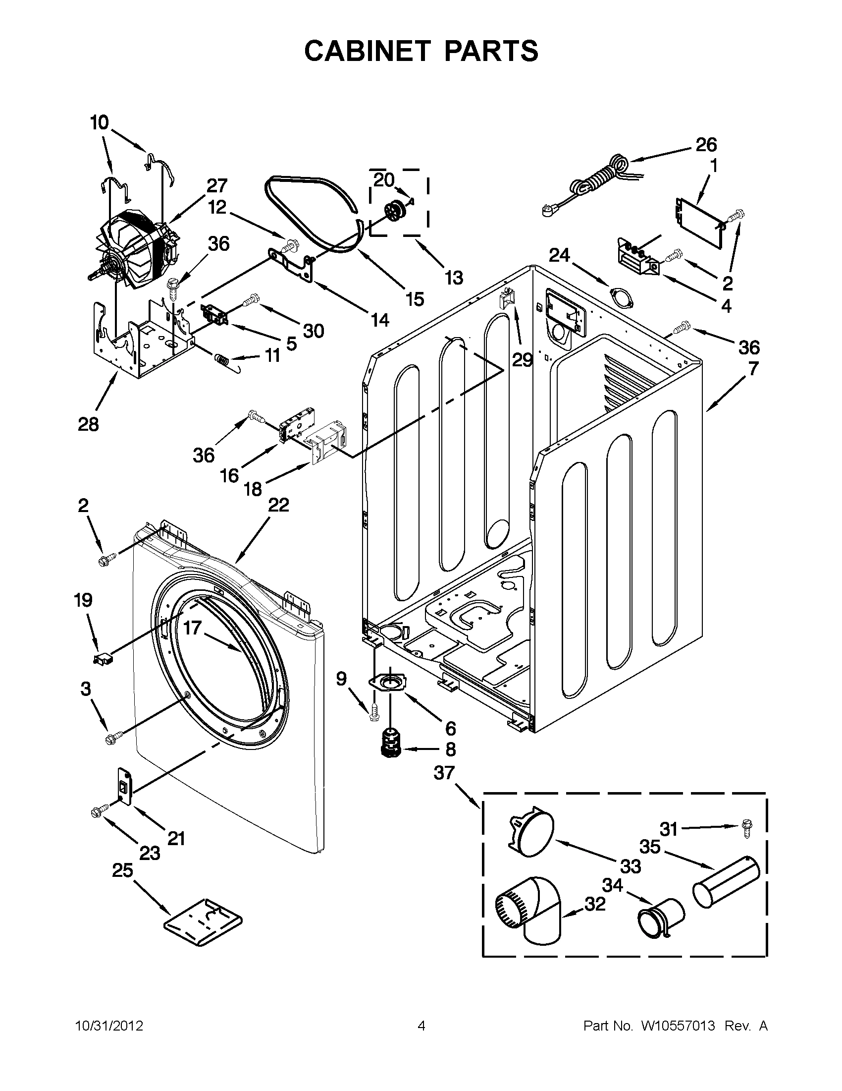 02 - CABINET PARTS