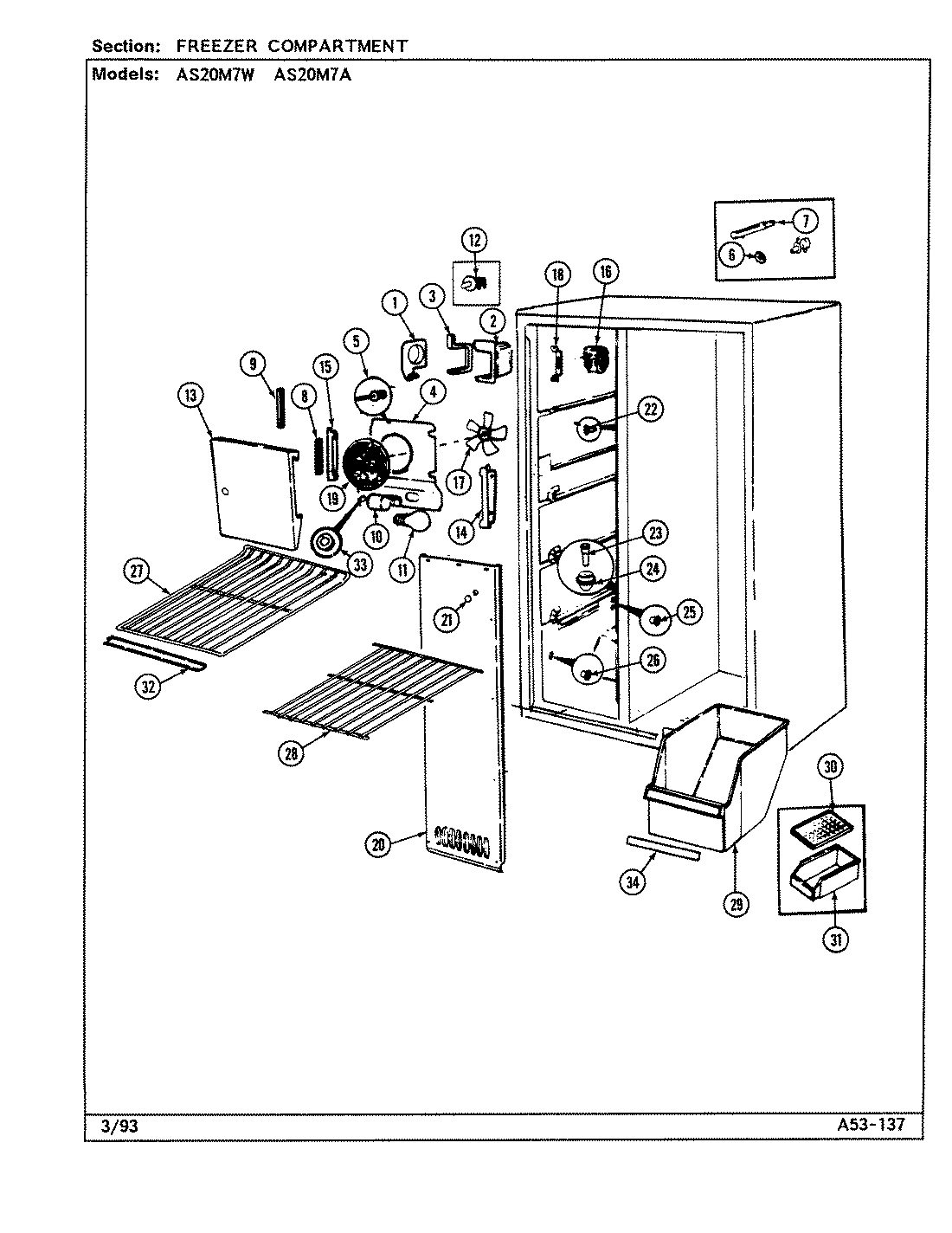 01 - FREEZER COMPARTMENT
