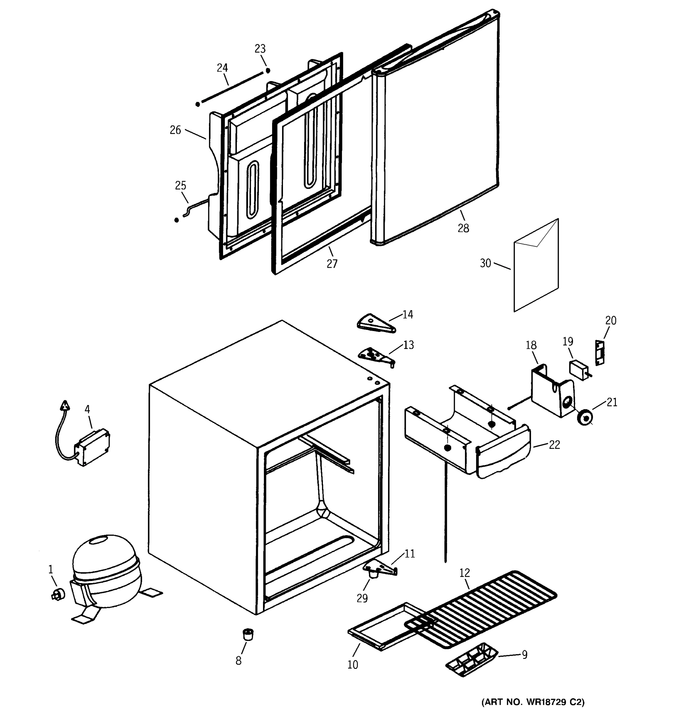 REFRIGERTOR PARTS