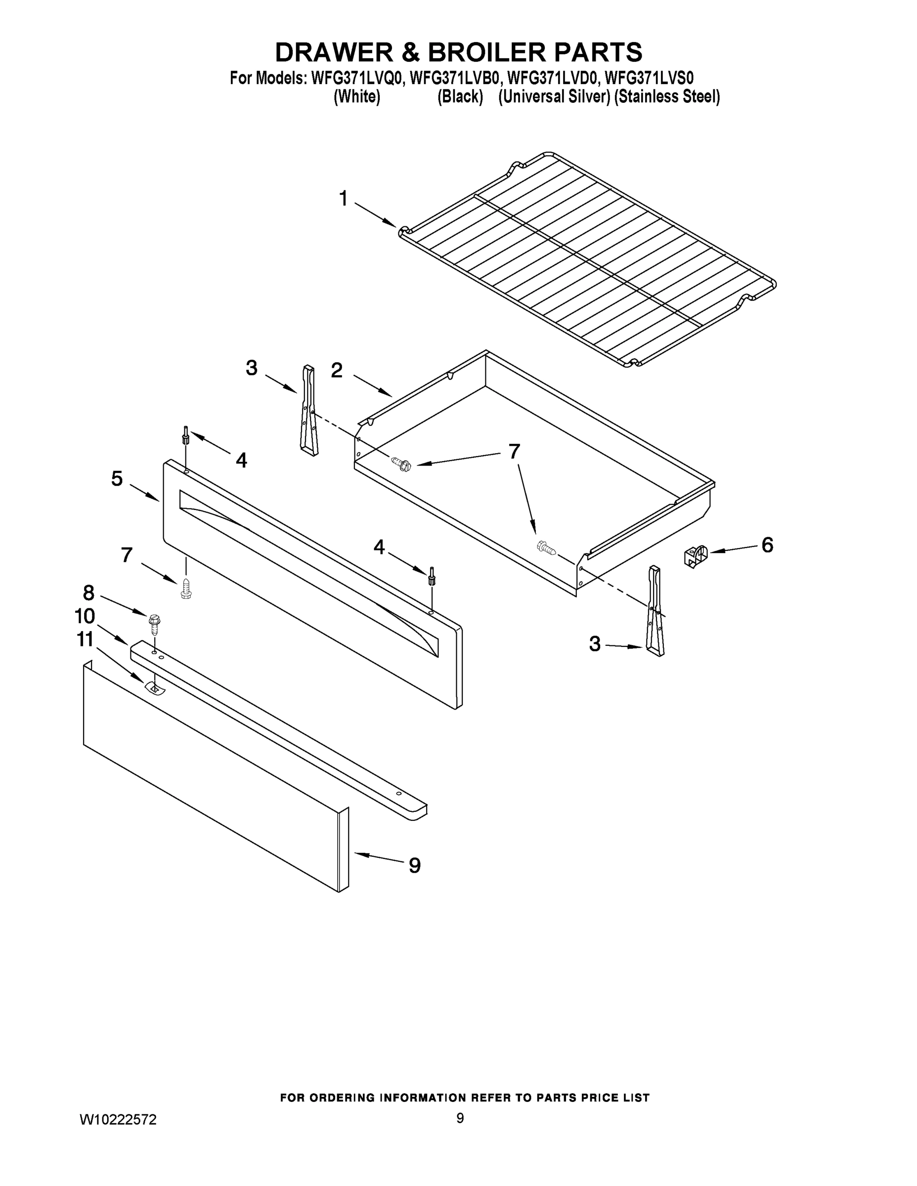 06 - DRAWER & BROILER PARTS