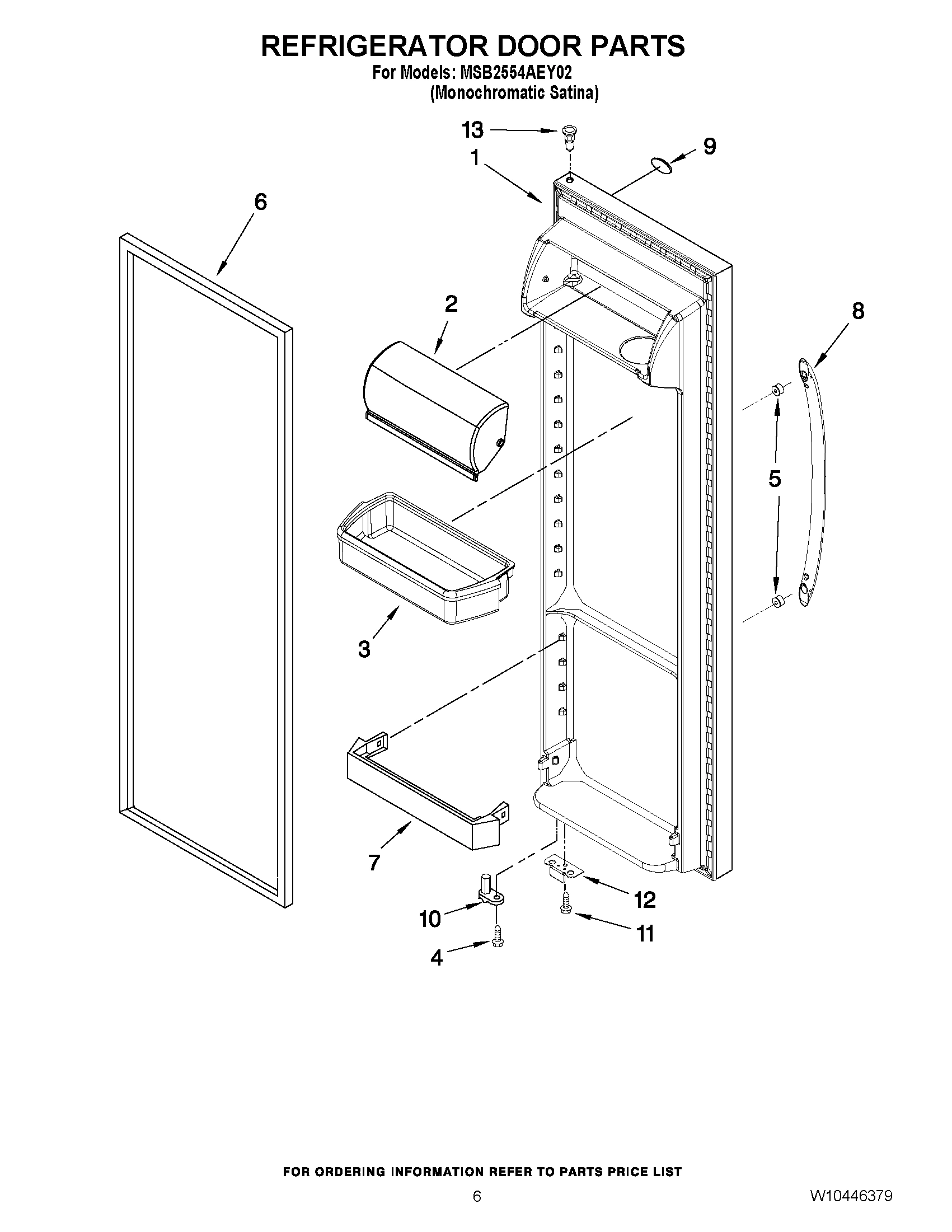 05 - REFRIGERATOR DOOR PARTS