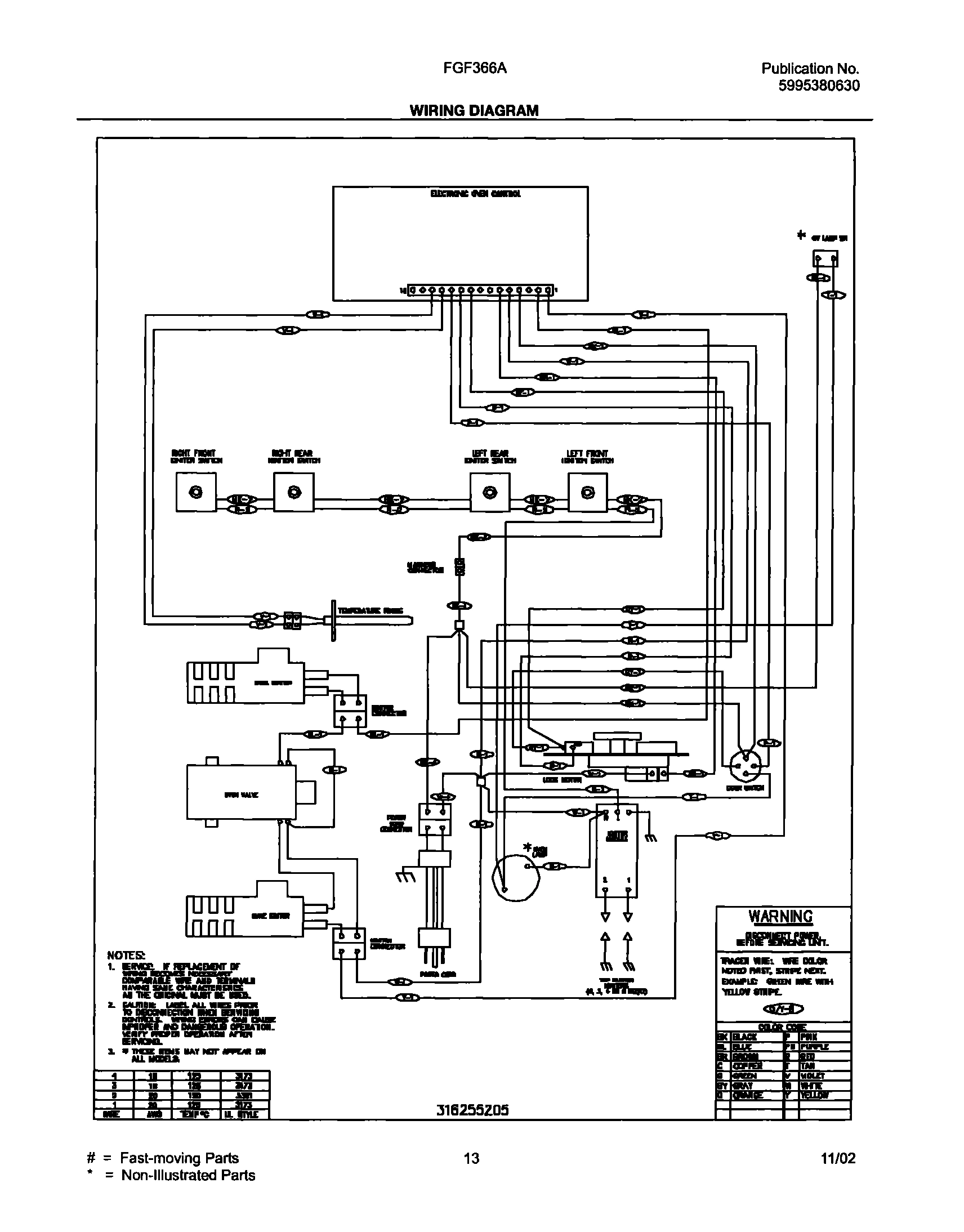 13 - WIRING DIAGRAM