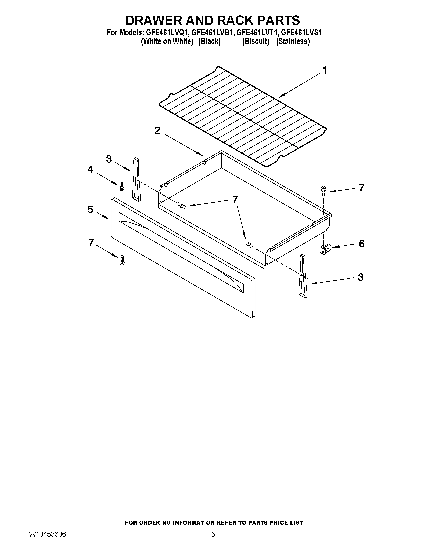 04 - DRAWER AND RACK PARTS