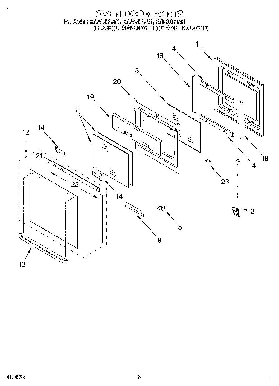 02 - OVEN DOOR