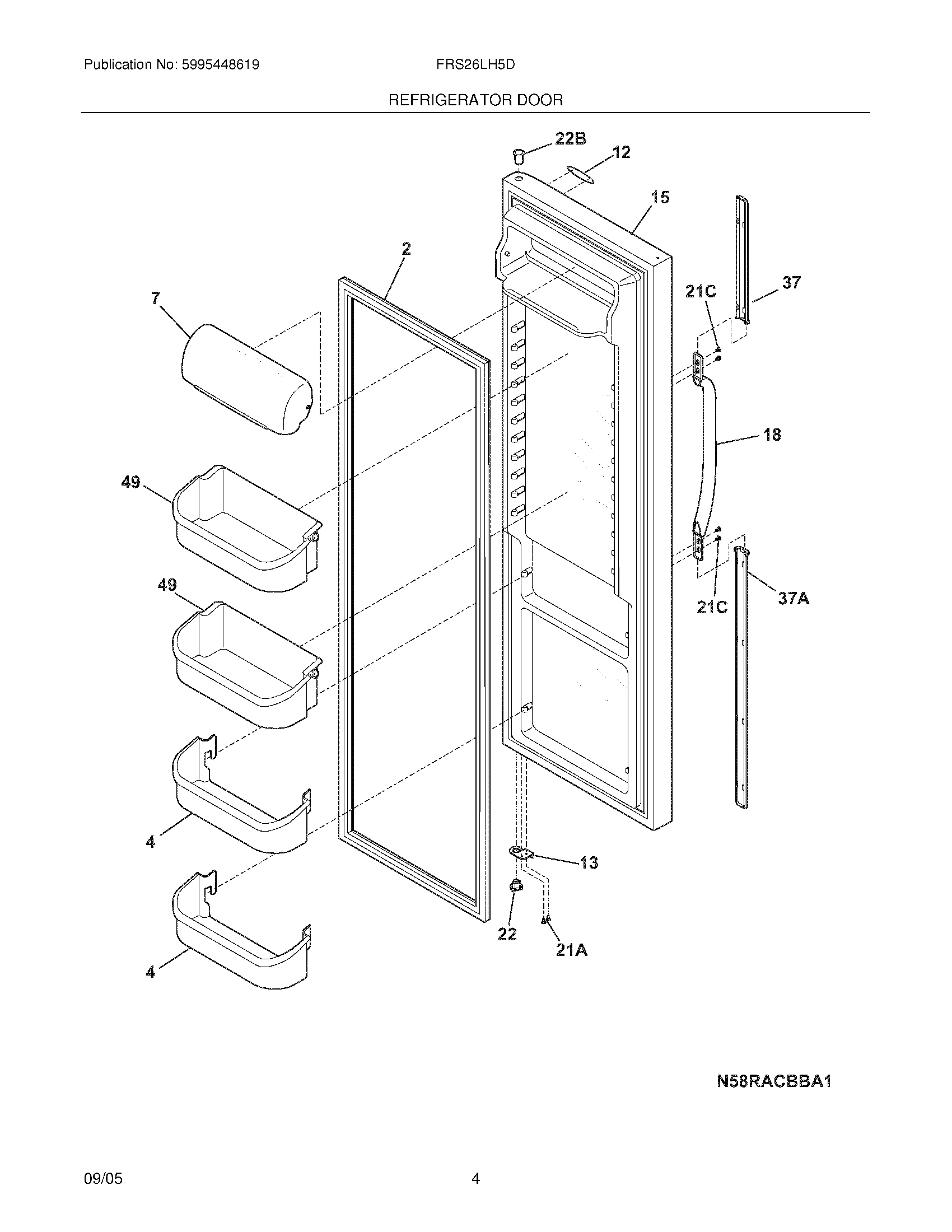 05 - REFRIGERATOR DOOR