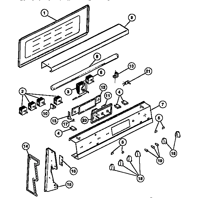 02 - CONTROL PANEL, COOK-MASTER, SWITCHE
