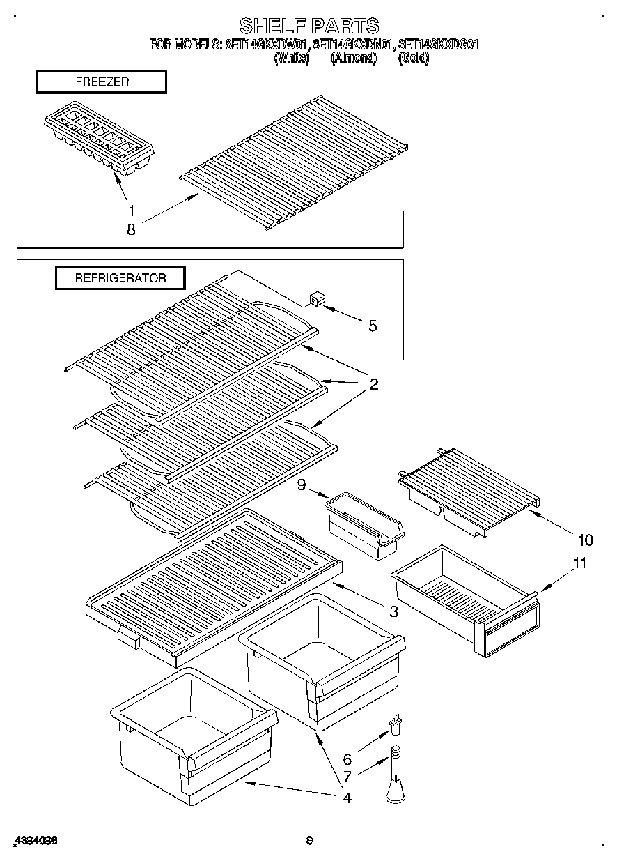 05 - SHELF, LIT/OPTIONAL