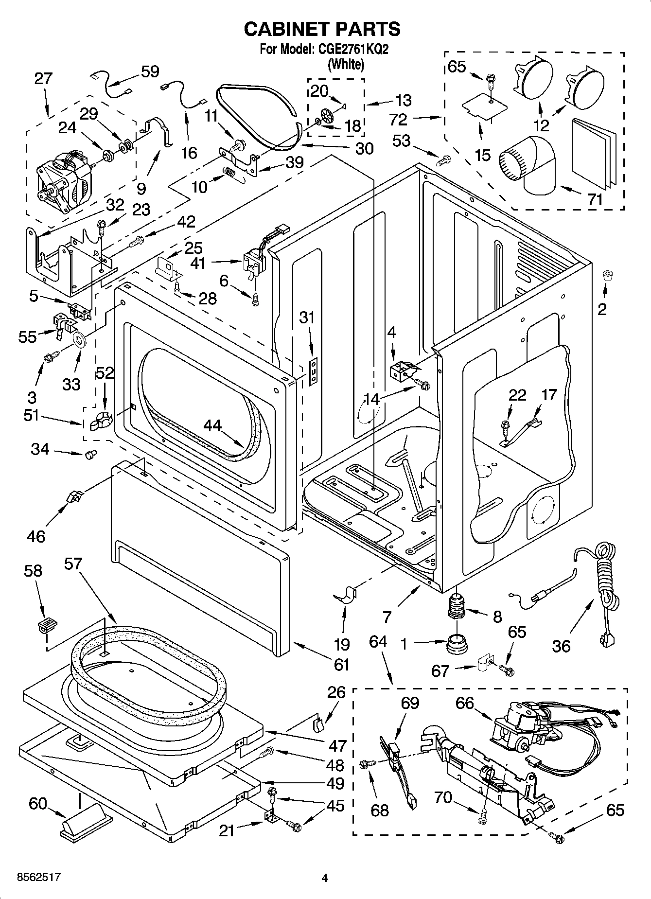 02 - CABINET PARTS