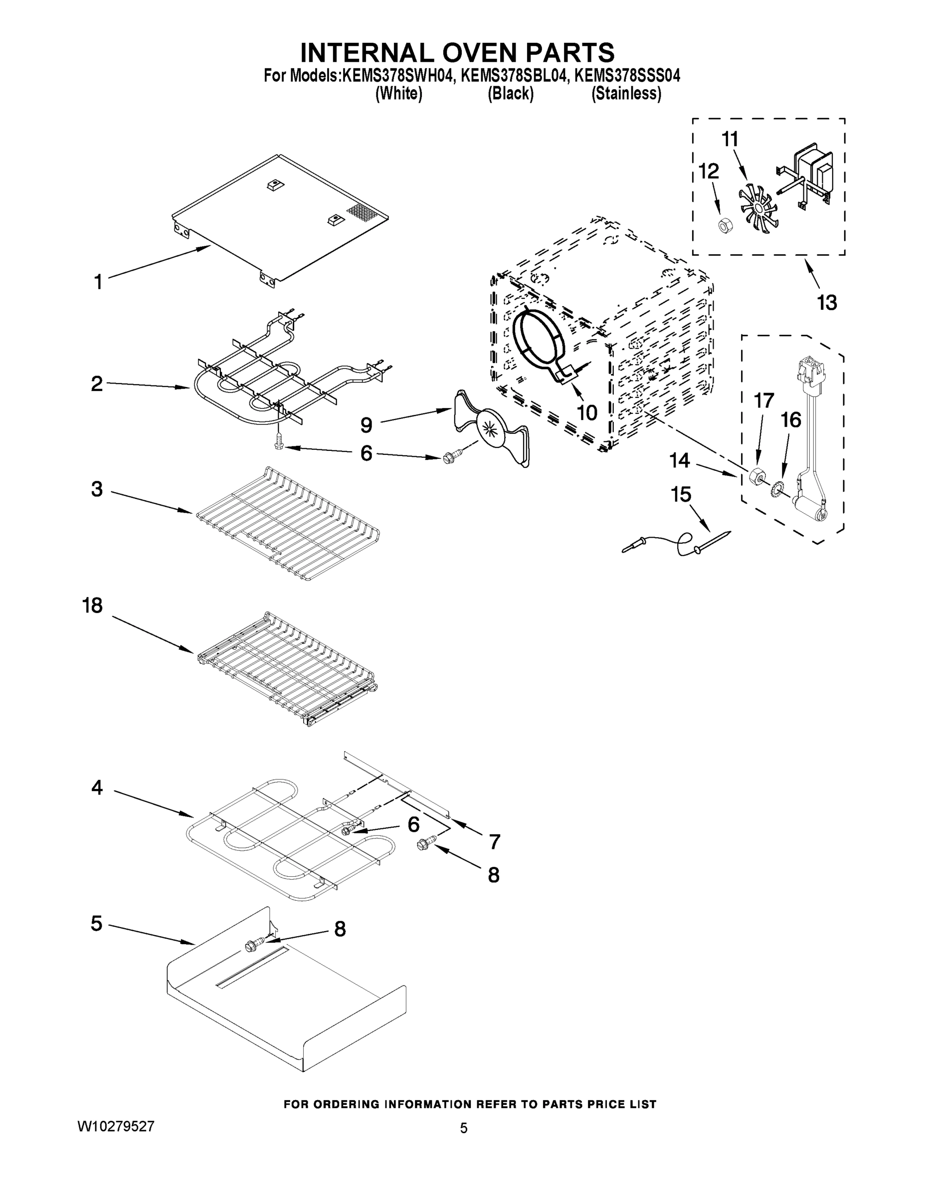 04 - INTERNAL OVEN PARTS