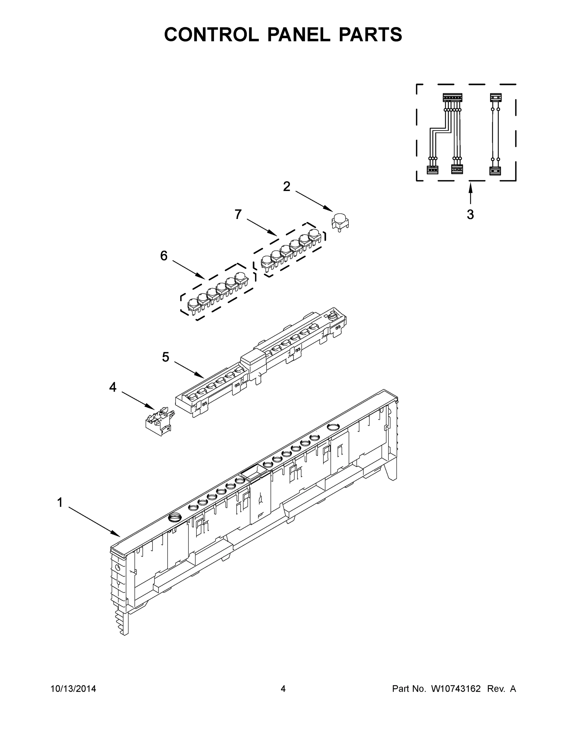 03 - CONTROL PANEL PARTS