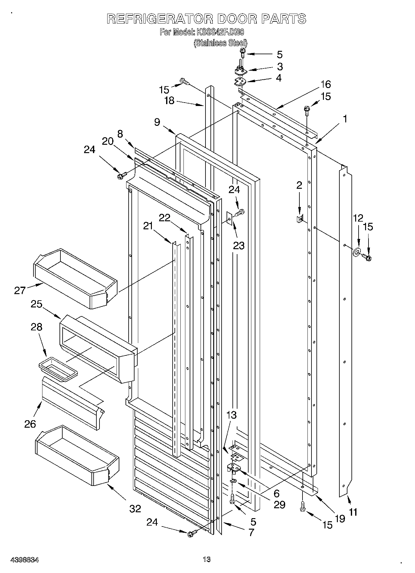 10 - REFRIGERATOR DOOR