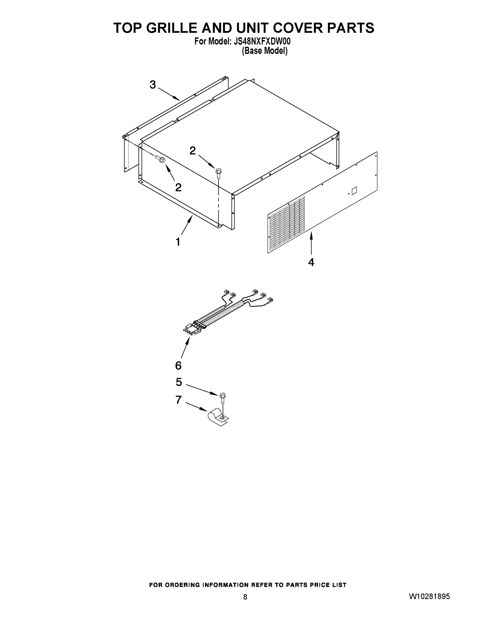 06 - TOP GRILLE AND UNIT COVER PARTS