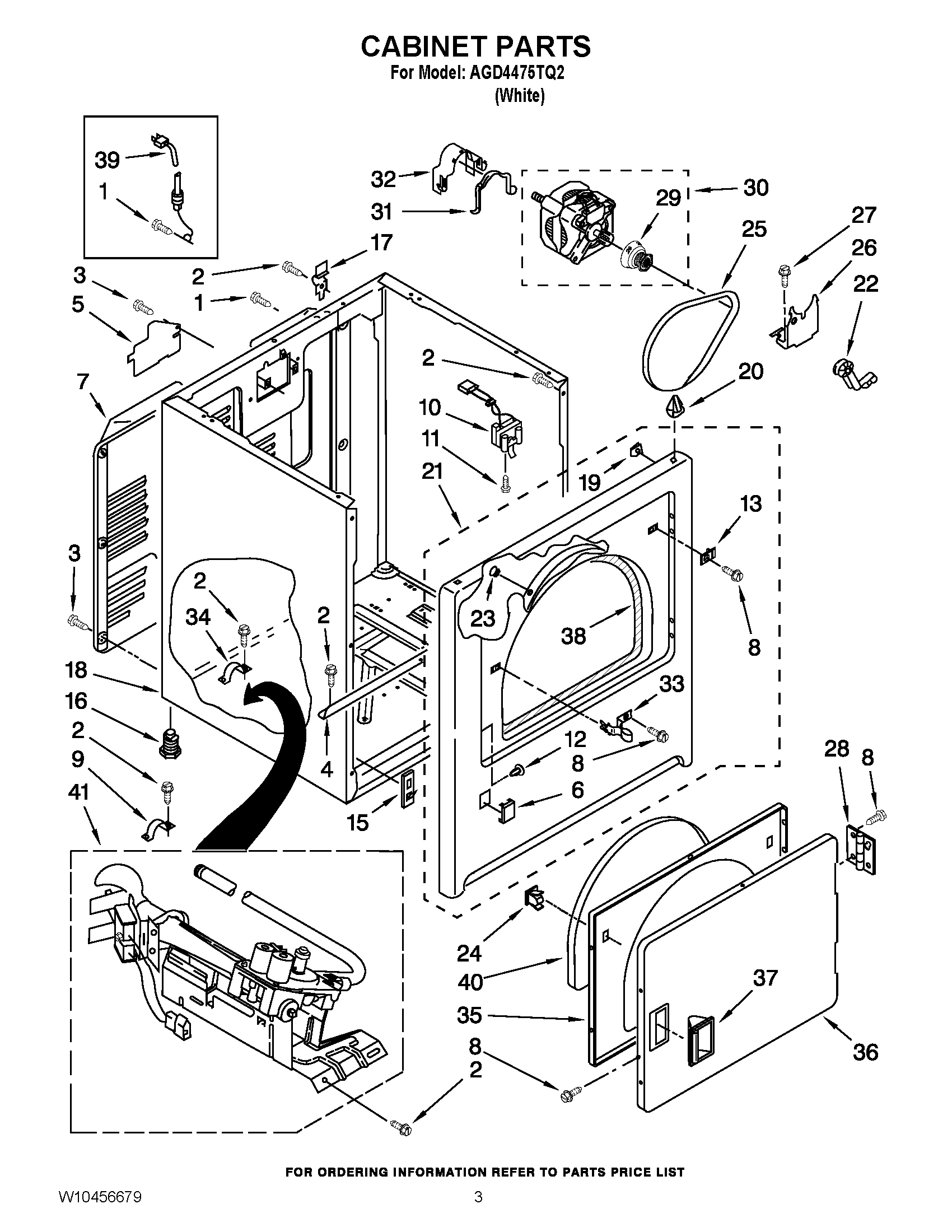 02 - CABINET PARTS