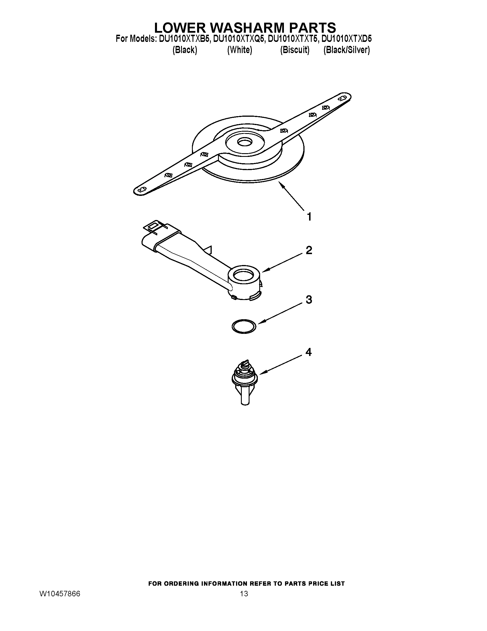 11 - LOWER WASHARM PARTS