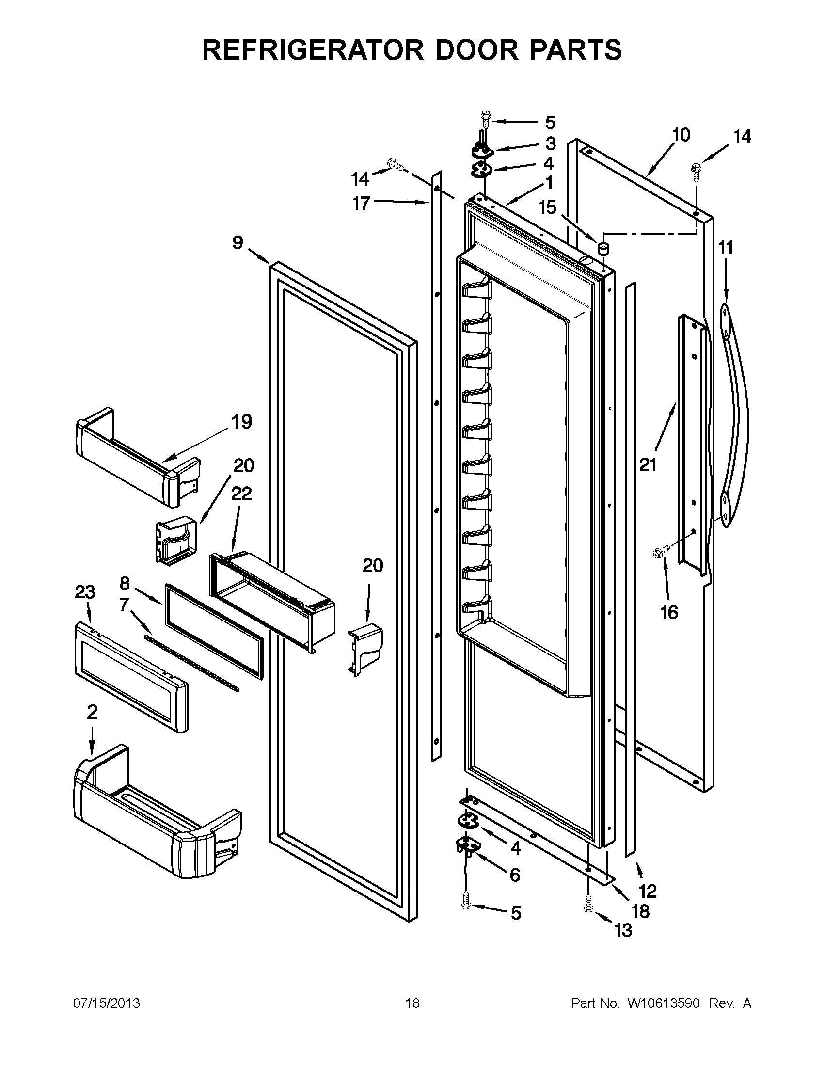 09 - REFRIGERATOR DOOR PARTS