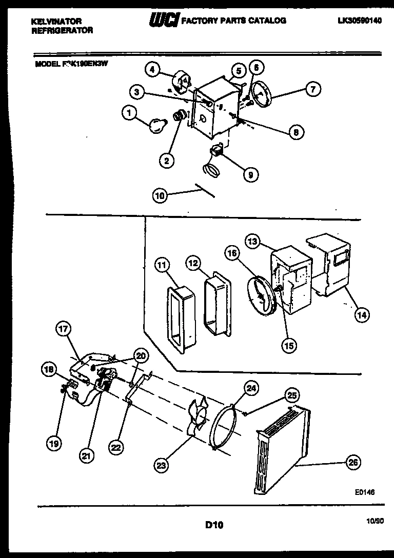 06 - REFRIGERATOR CONTROL ASSEMBLY, DAMP