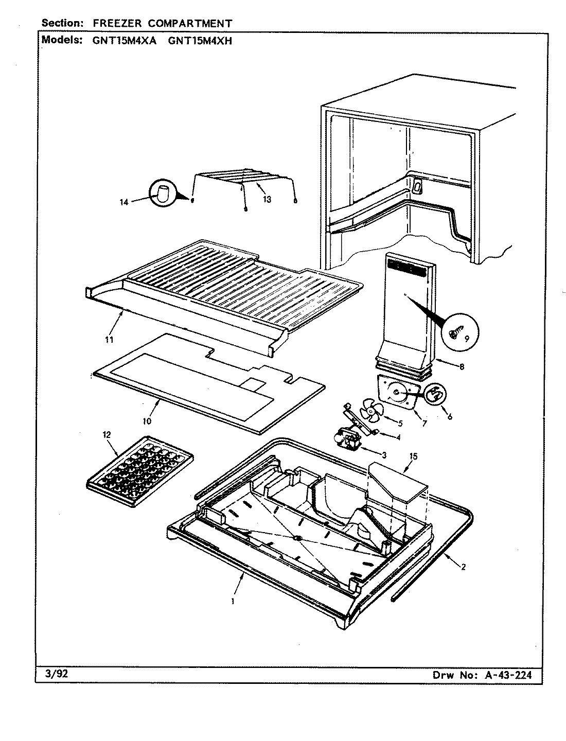 01 - FREEZER COMPARTMENT