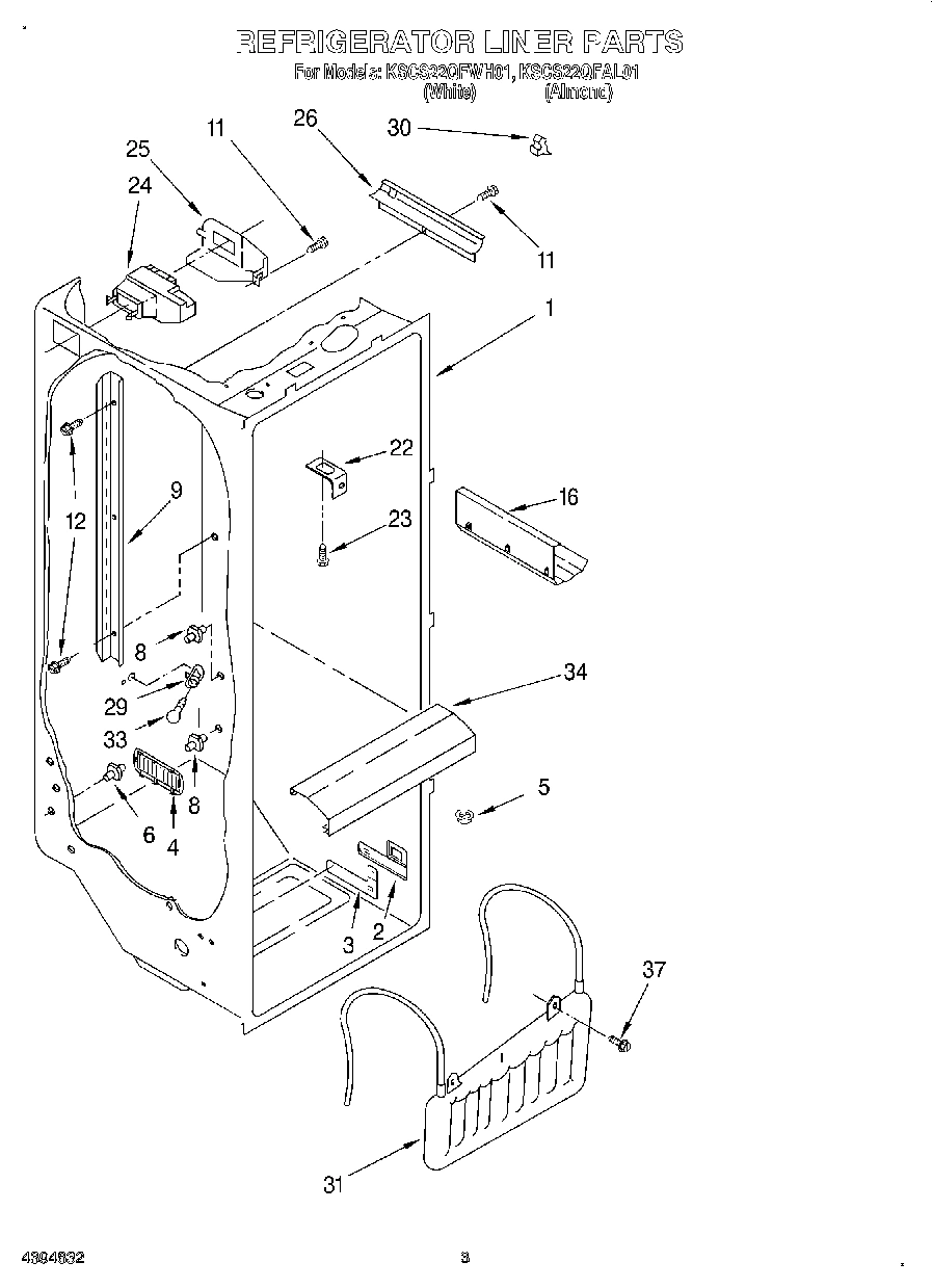 02 - REFRIGERATOR LINER