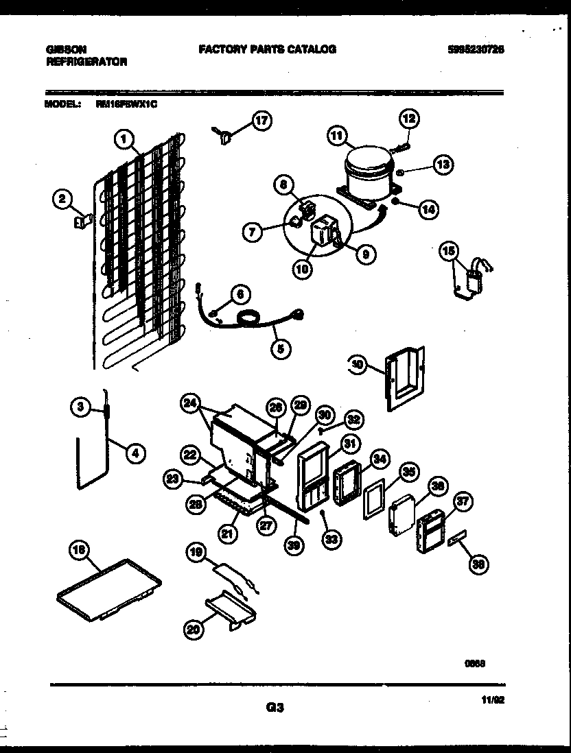 04 - SYSTEM AND AUTOMATIC DEFROST PARTS