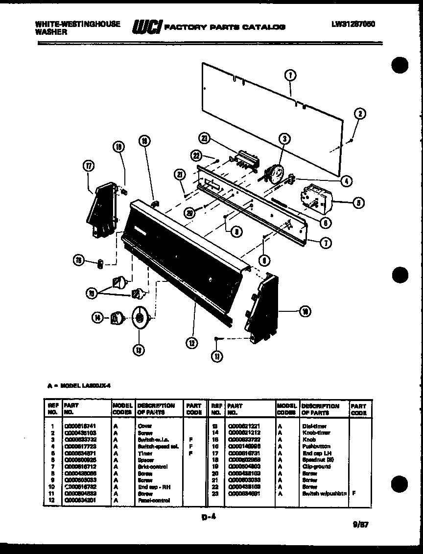 02 - CONSOLE AND CONTROL PARTS