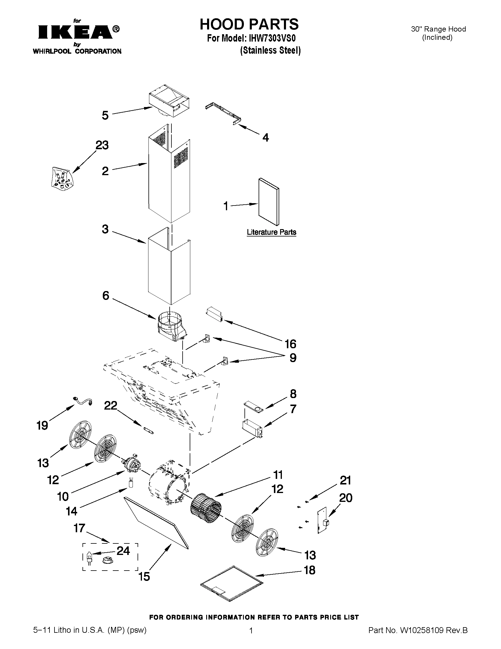 01 - HOOD PARTS