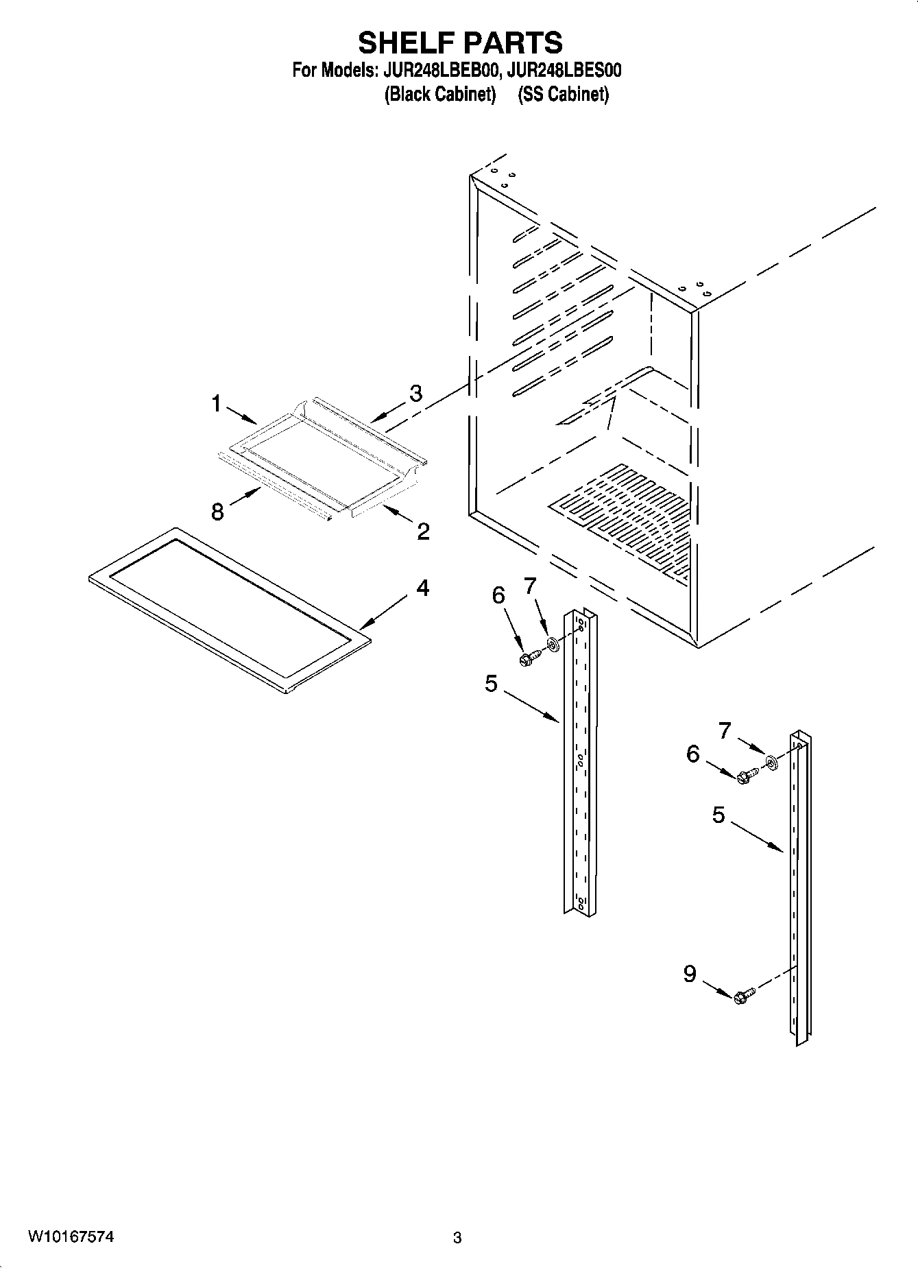 02 - SHELF PARTS