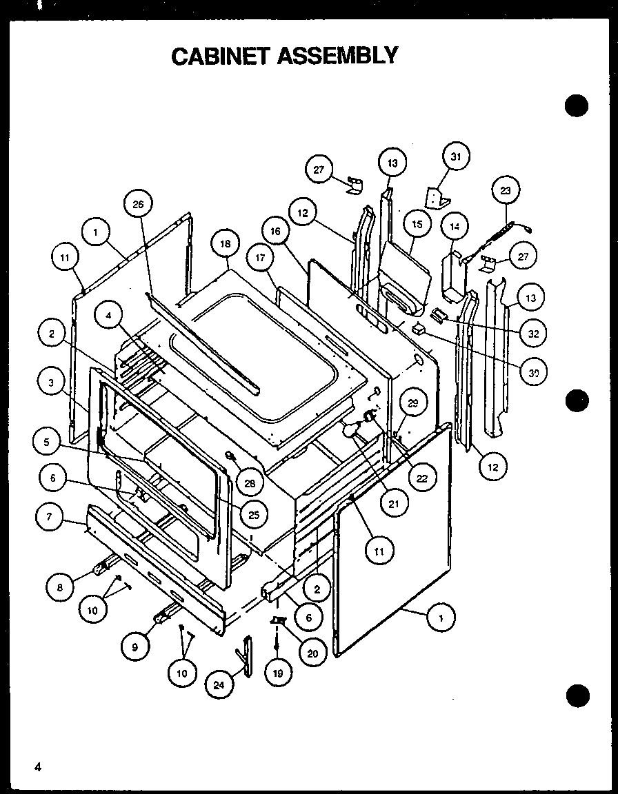 02 - CABINET ASSY