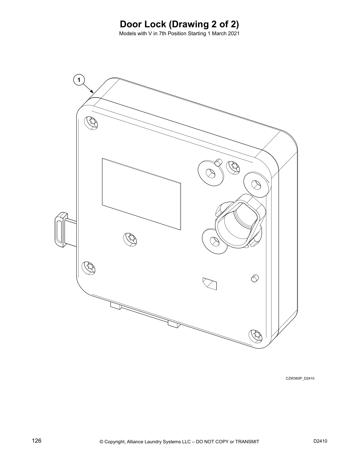 Door Lock (Drawing 2 of 2)