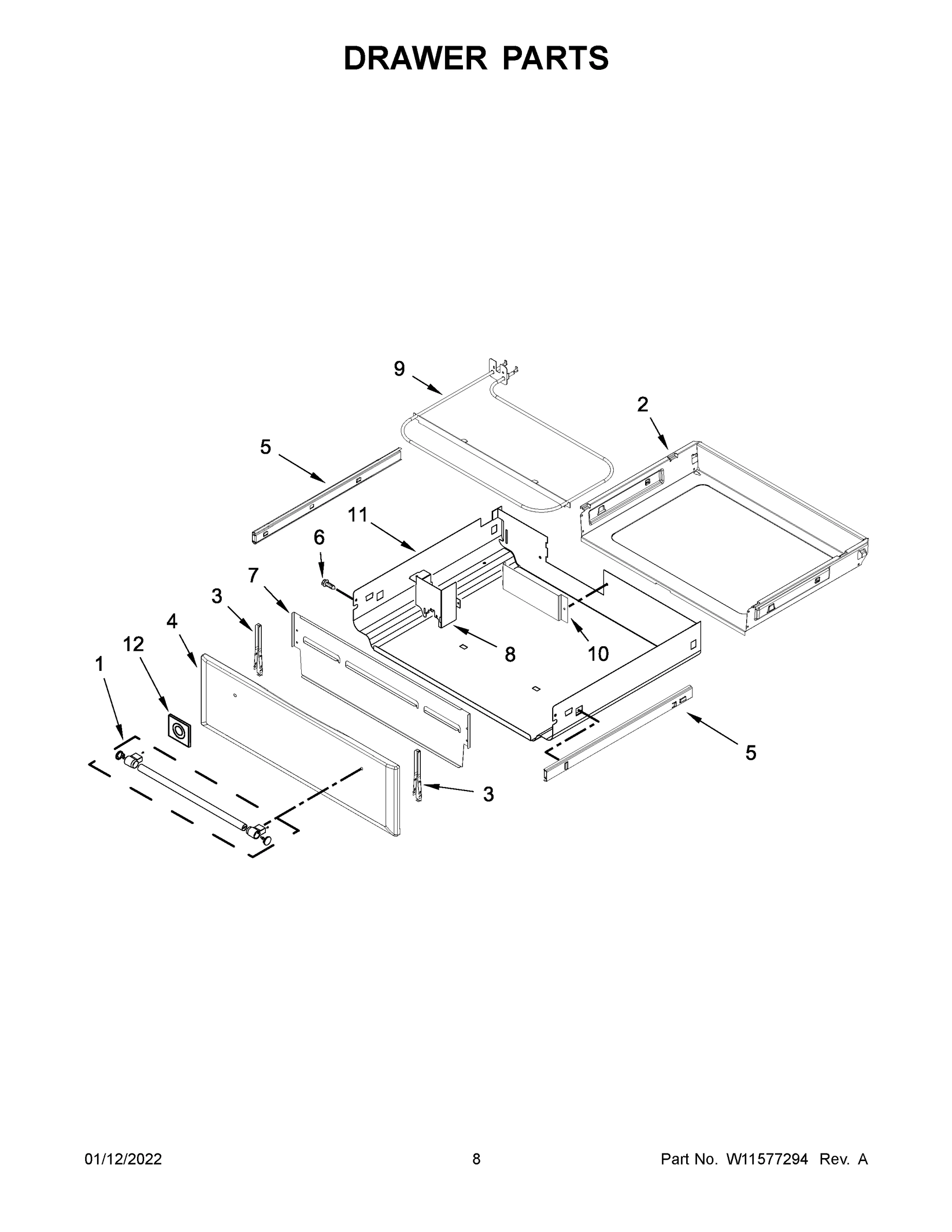 05 - DRAWER PARTS