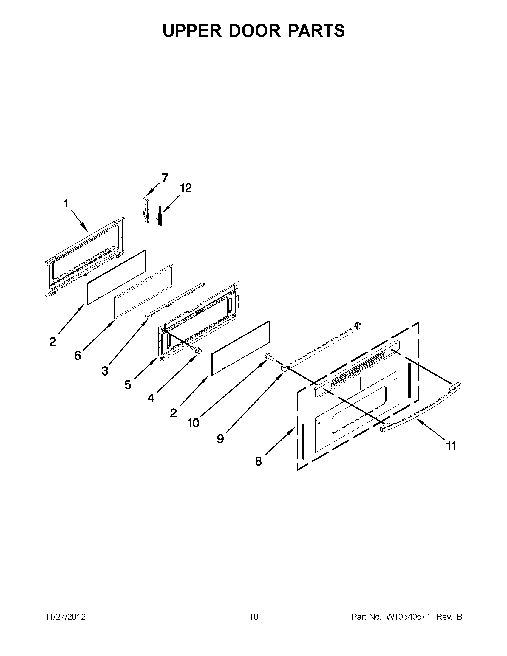 05 - UPPER DOOR PARTS