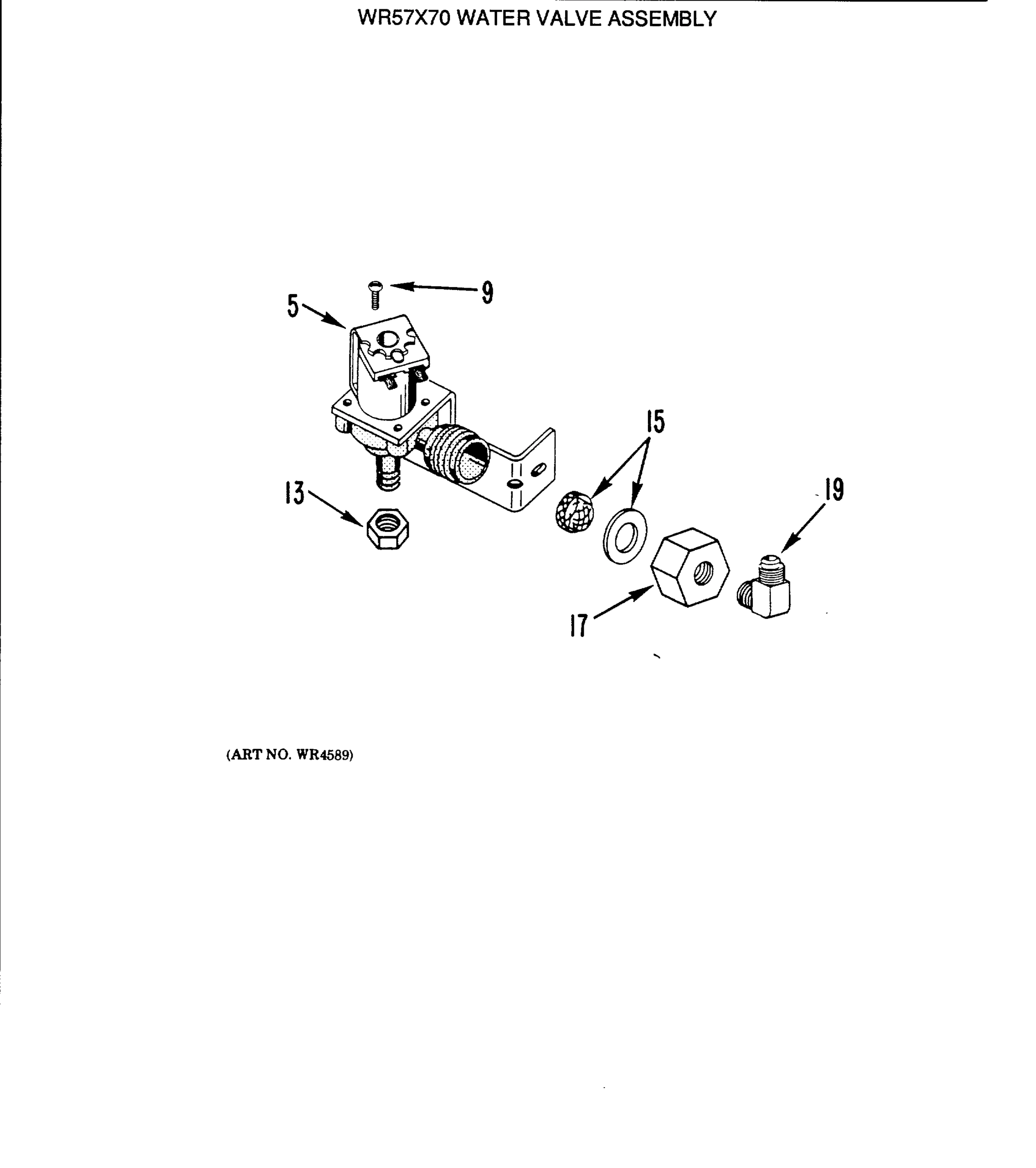 WATER VALVE ASSEMBLY