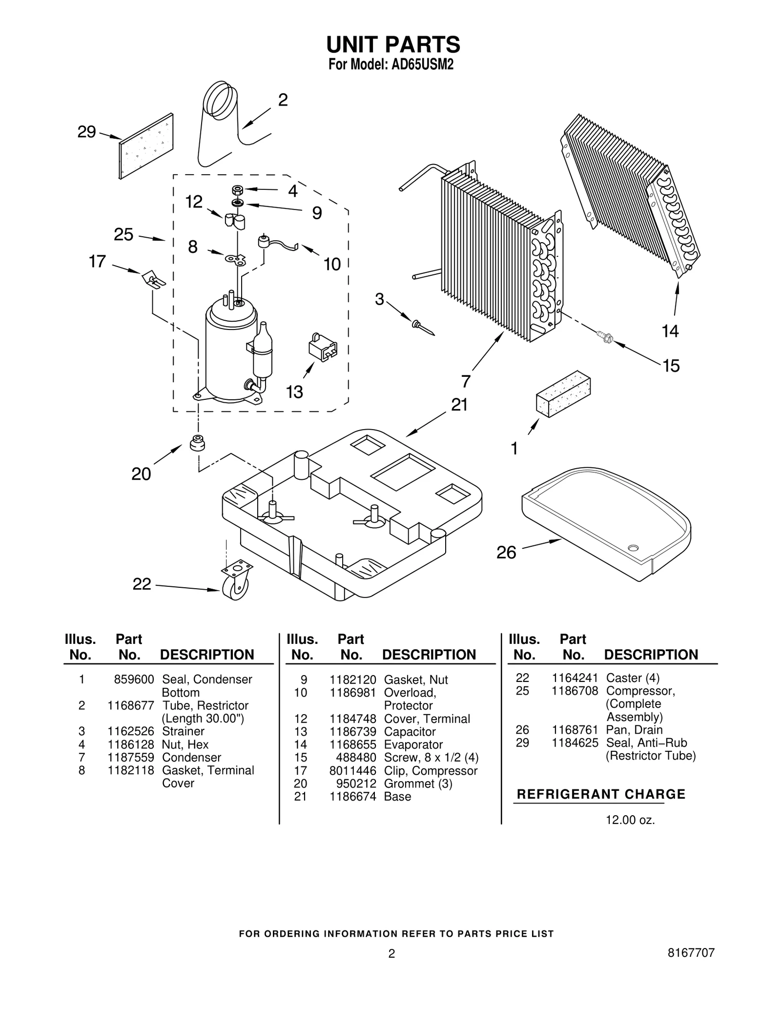 UNIT PARTS
