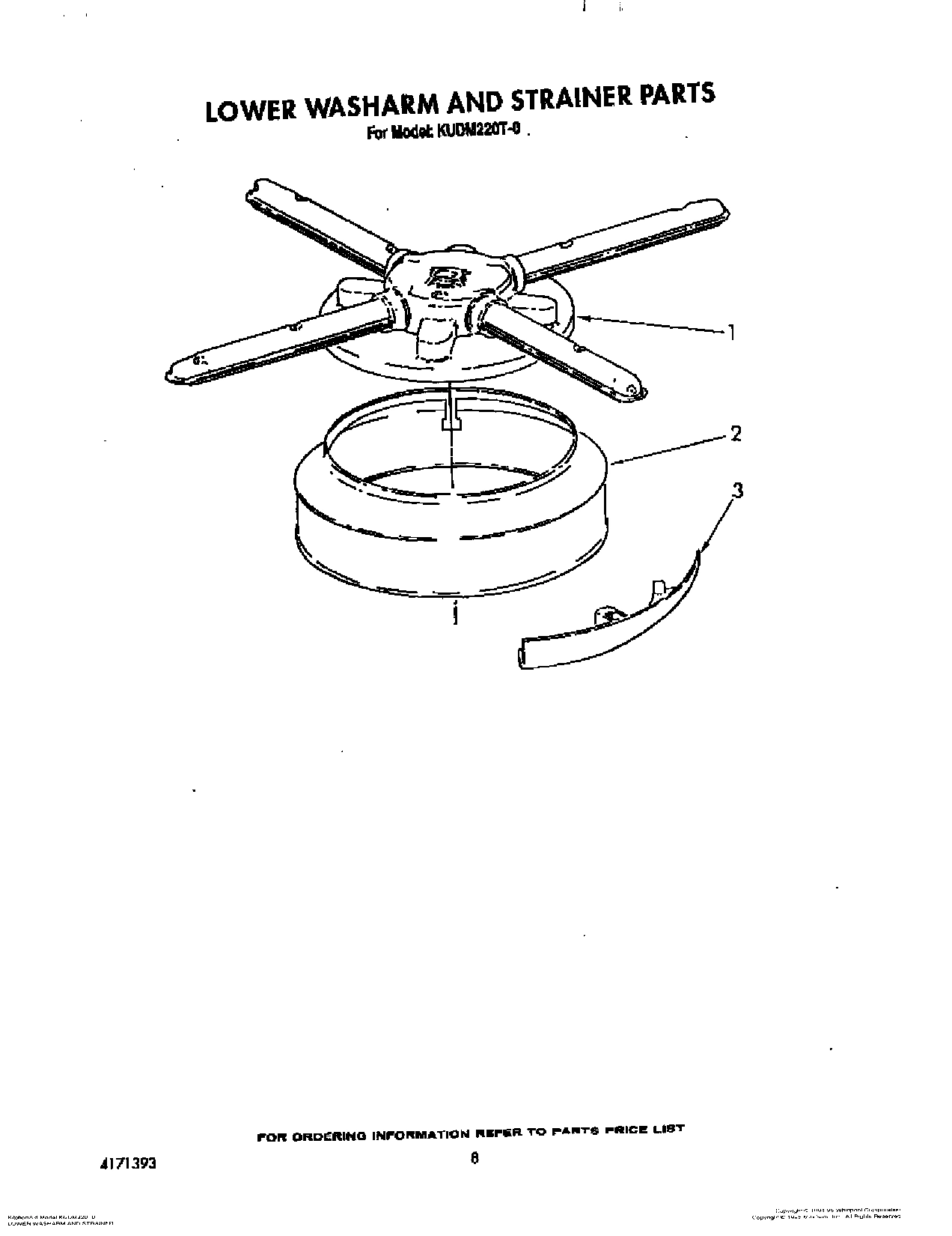 06 - LOWER WASHARM AND STRAINER