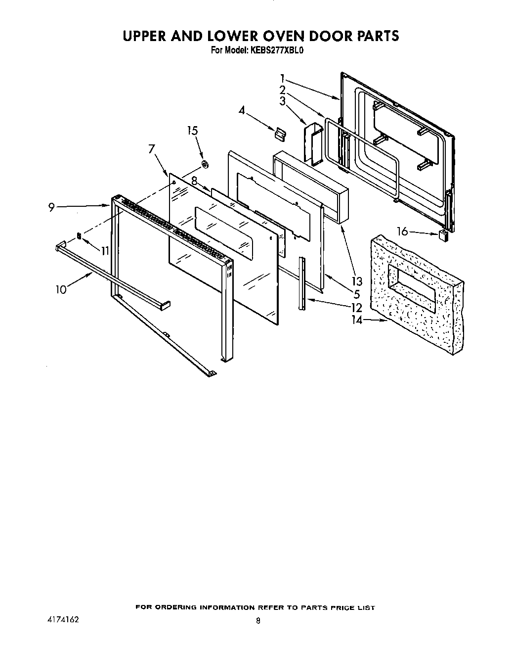 06 - UPPER AND LOWER OVEN DOOR
