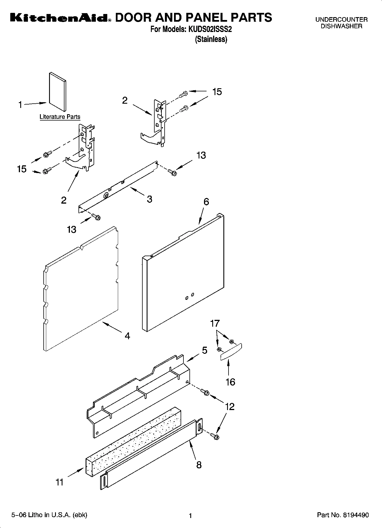 01 - DOOR AND PANEL PARTS