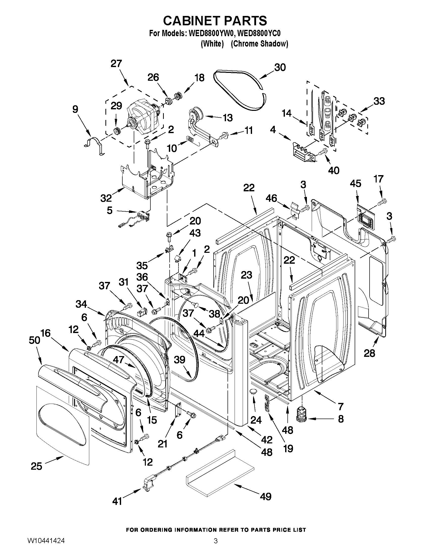 02 - CABINET PARTS