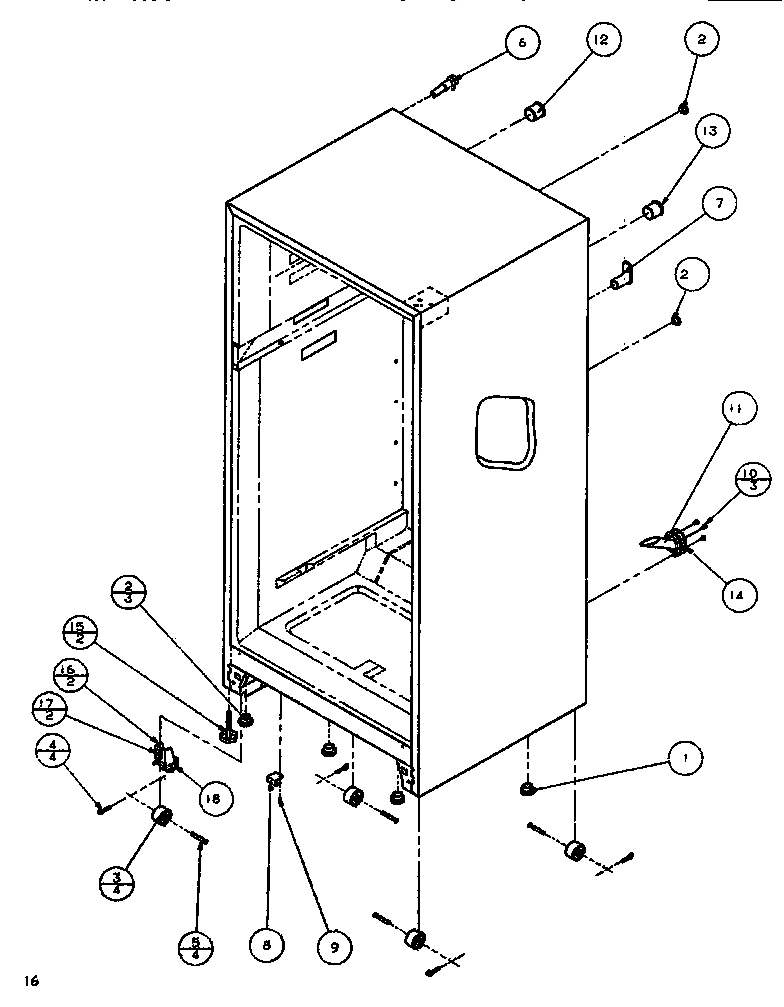 02 - CABINET BOTTOM & BACK