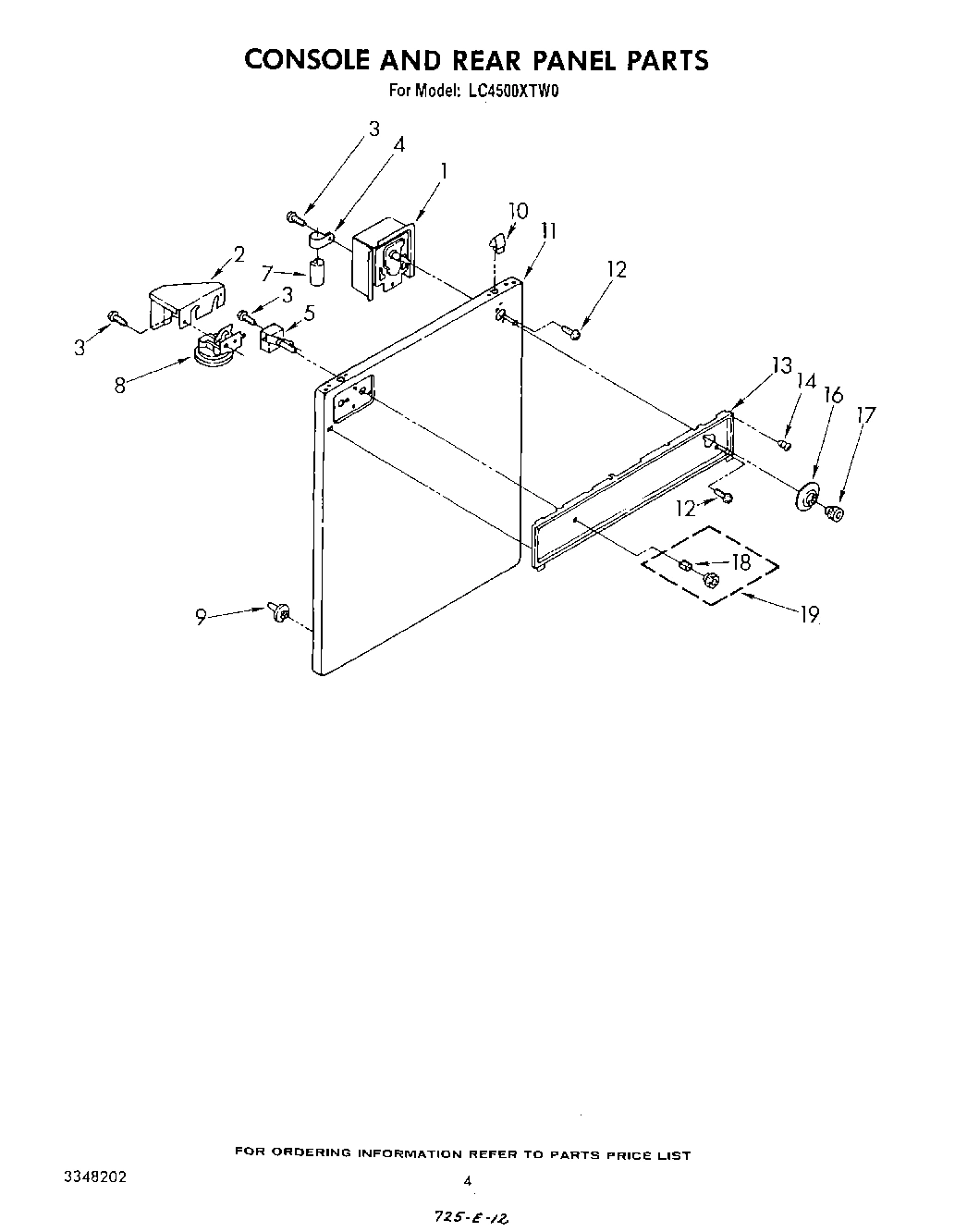03 - CONSOLE AND REAR PANEL