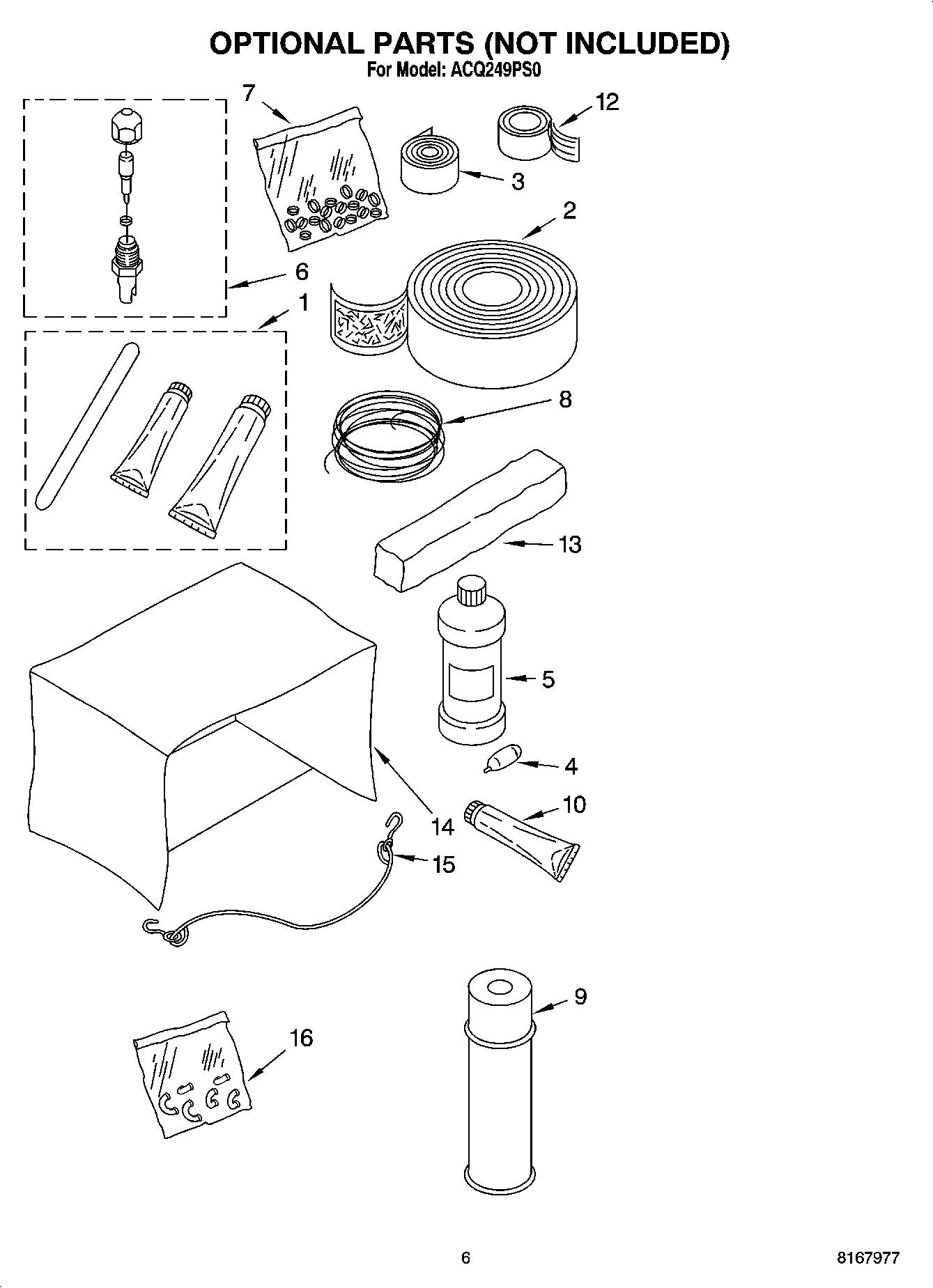04 - OPTIONAL  PARTS (NOT INCLUDED)