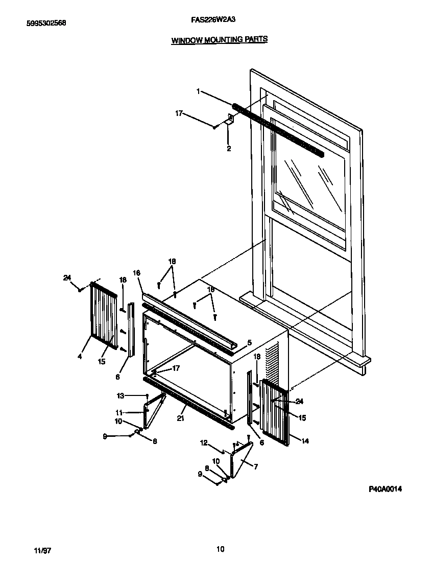 06 - WINDOW MOUNTING PARTS
