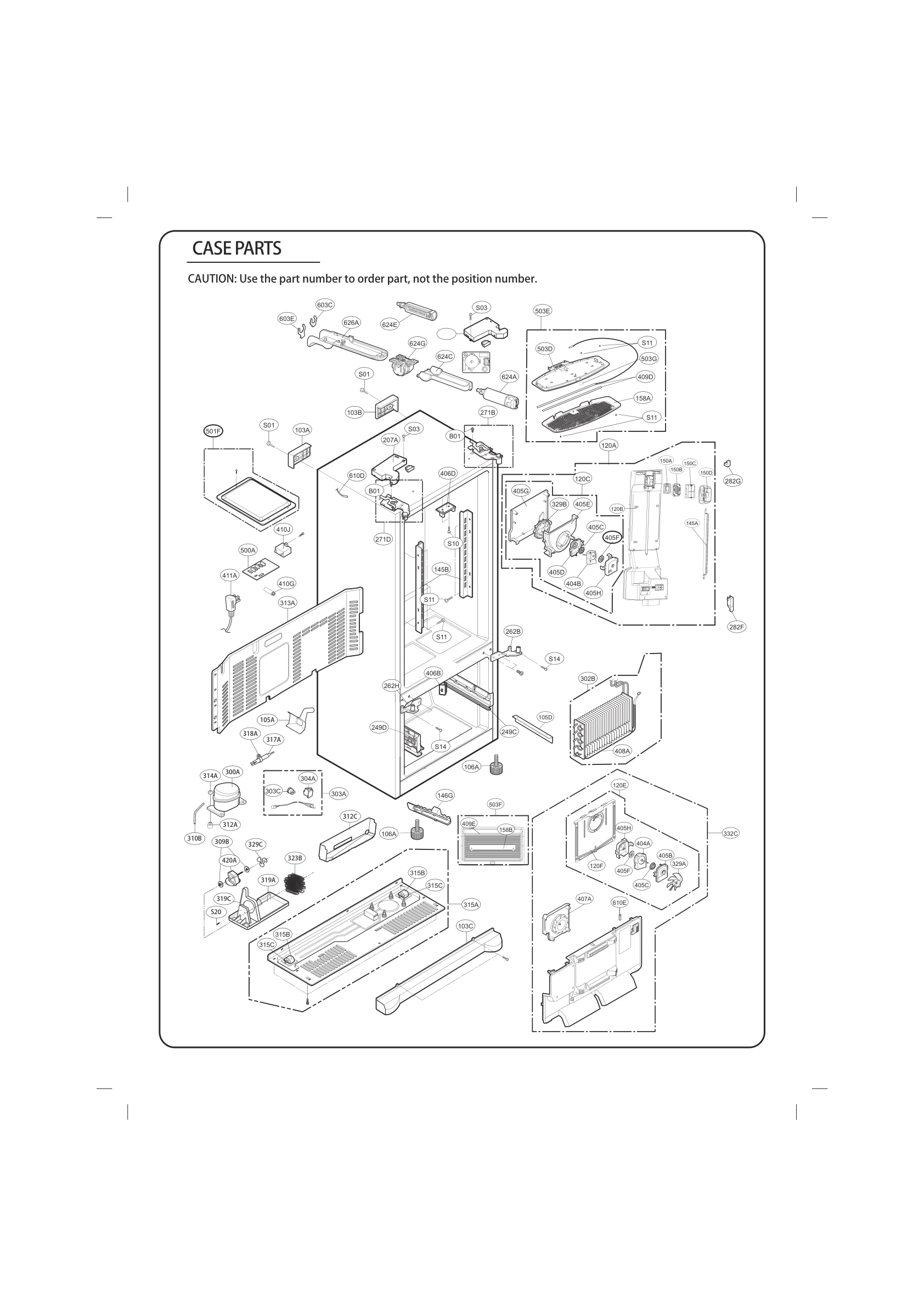 CASE PARTS