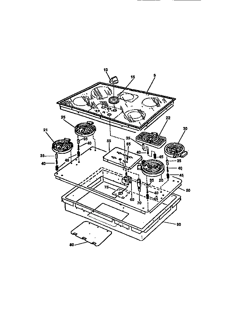 02 - CONTROL PANEL, TOP, SWITCHES, SURFA