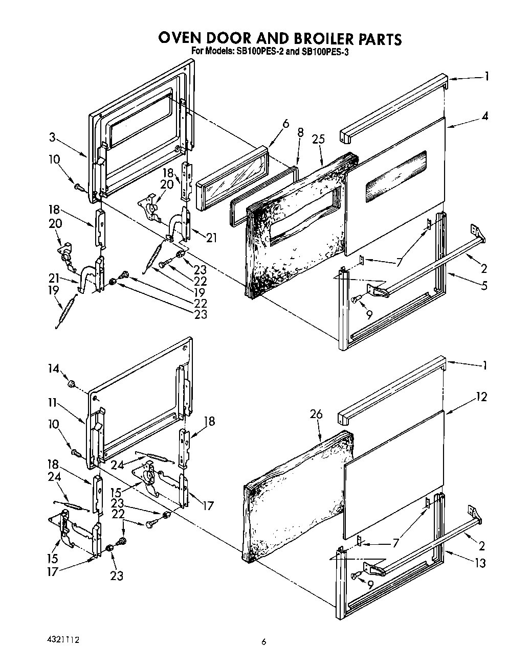 05 - OVEN DOOR AND BROILER, LIT/OPTIONAL