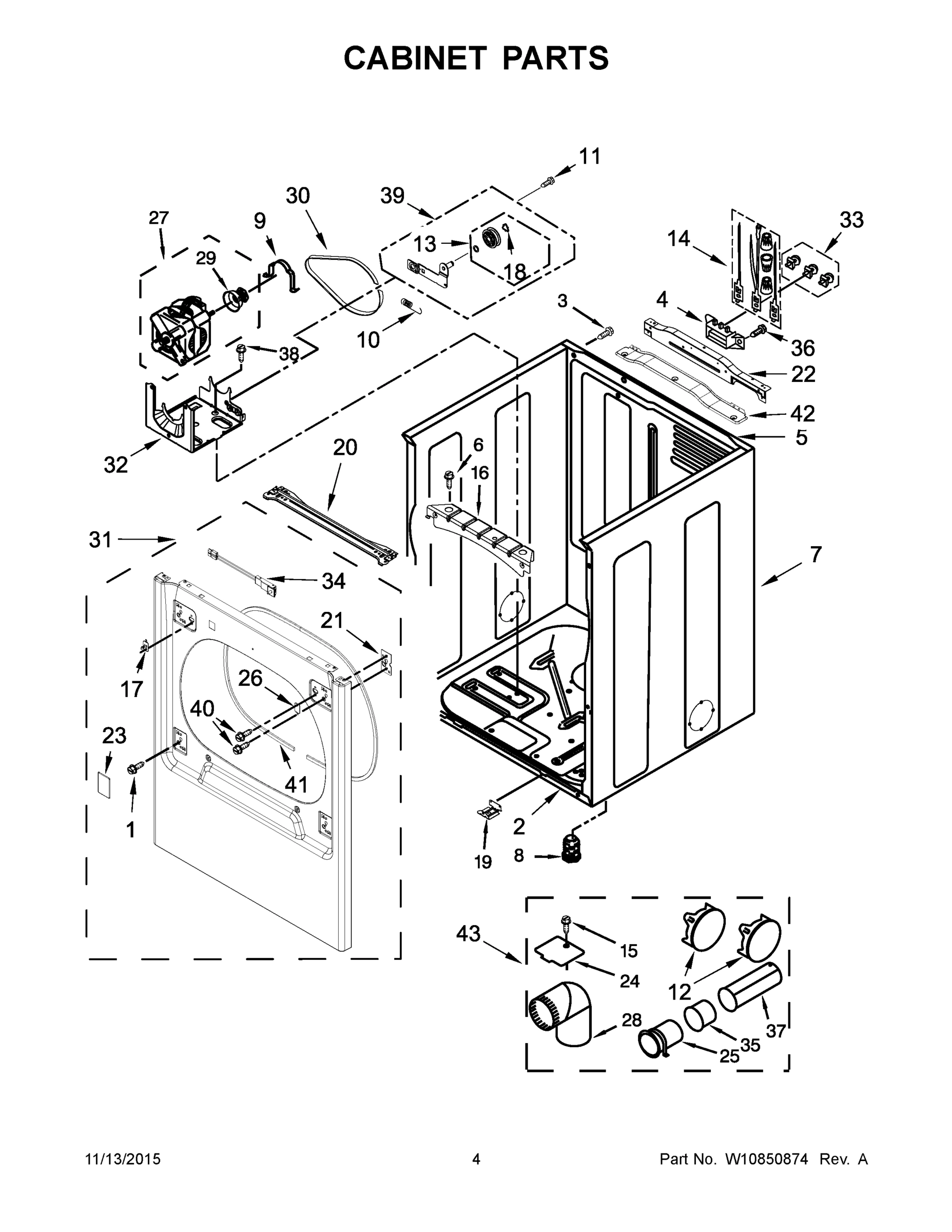 03 - CABINET PARTS