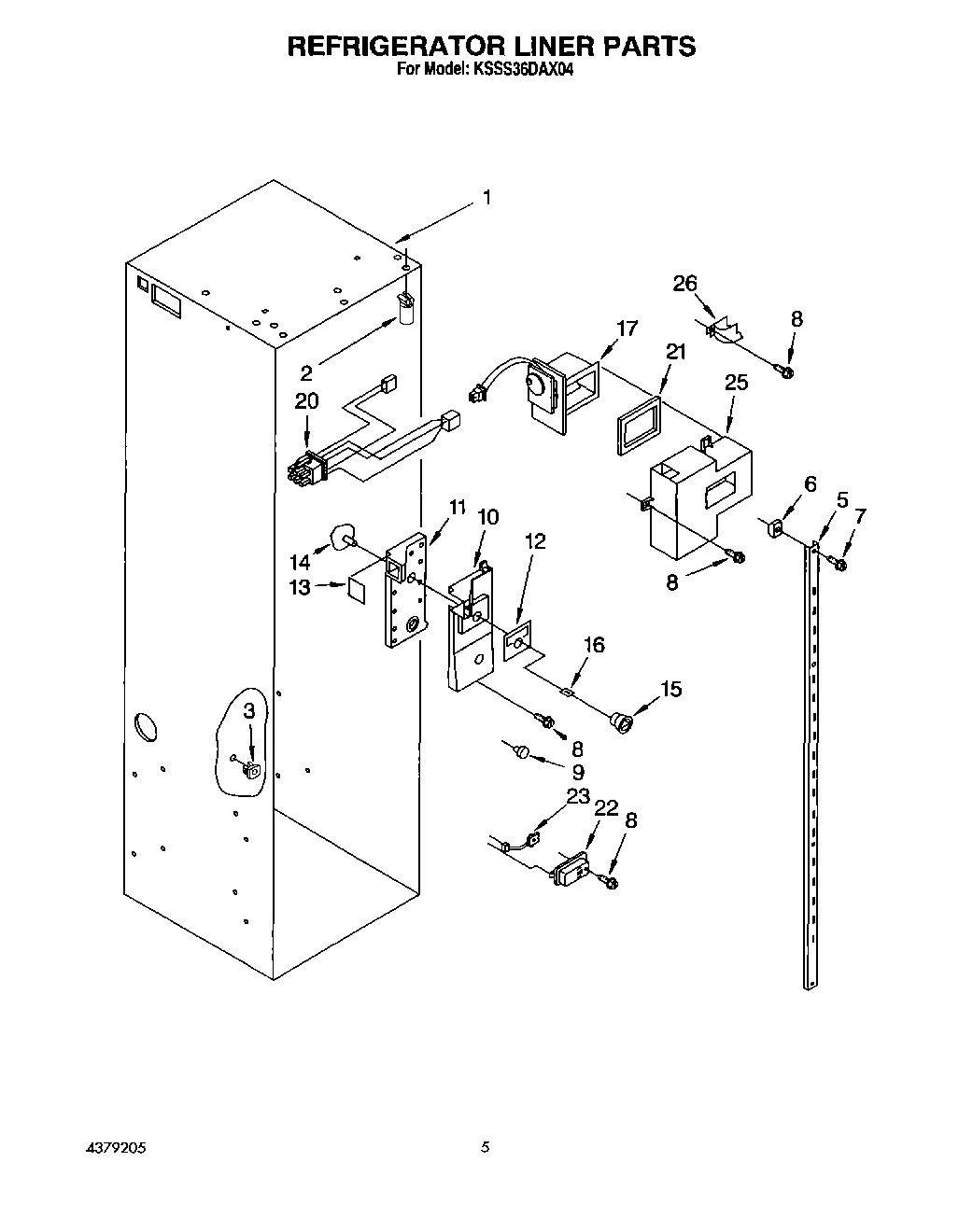 04 - REFRIGERATOR LINER