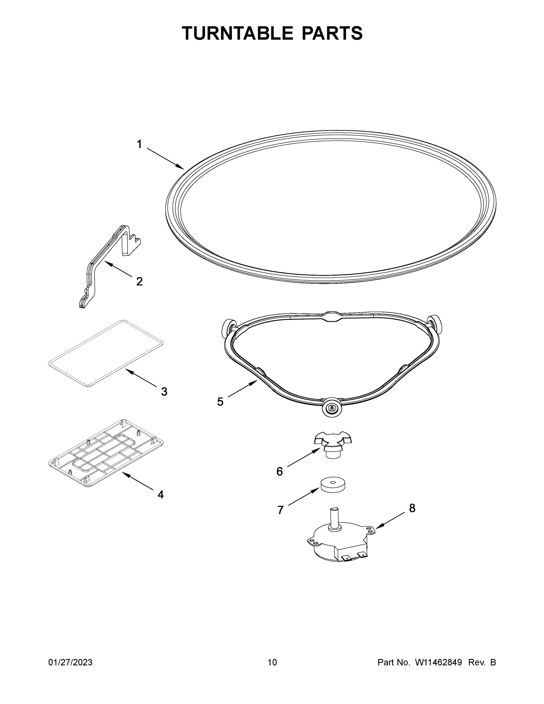 06 - TURNTABLE PARTS