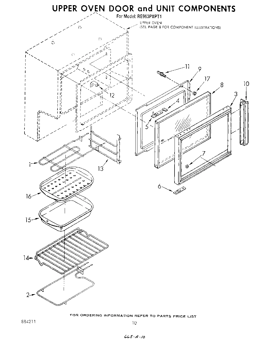 06 - UPPER OVEN DOOR AND UNIT