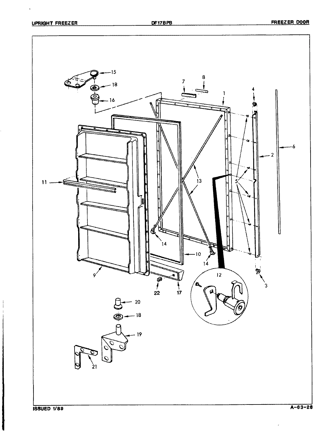 02 - FREEZER DOOR