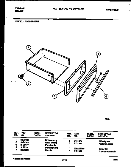 04 - DRAWER PARTS